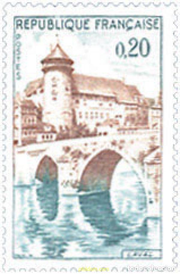 Stamps: 121861 MNH FRANCIA 1962 MONUMENTOS Y LUGARES