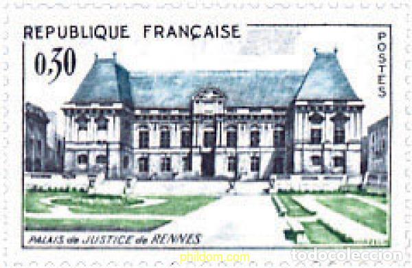 Stamps: 121885 MNH FRANCIA 1962 PALACIOS