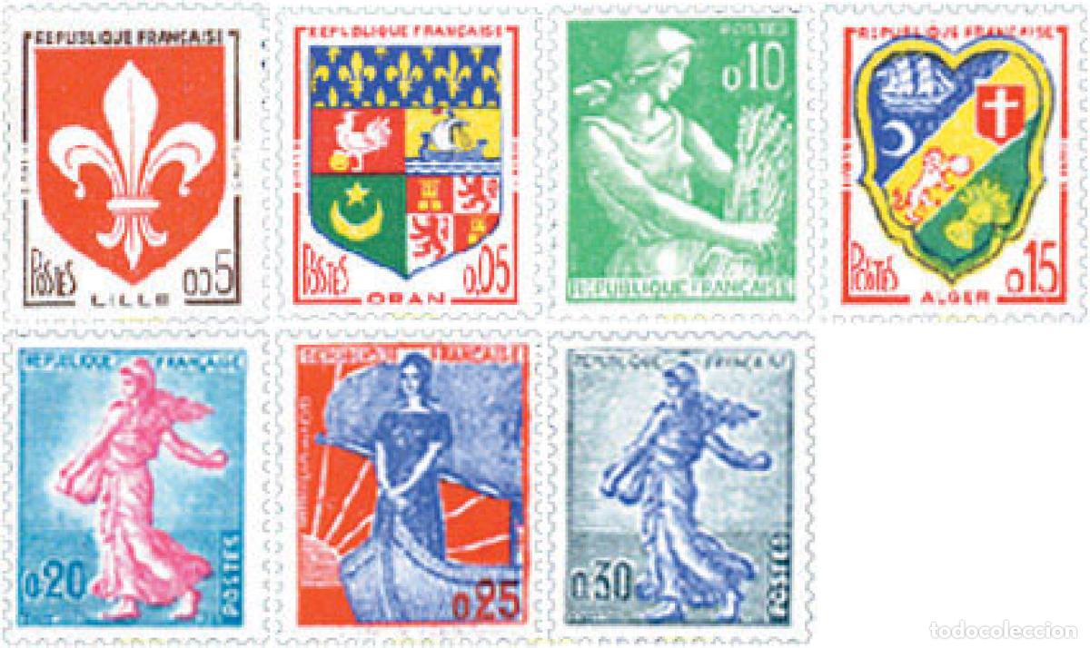 Stamps: 121774 MNH FRANCIA 1960 MOTIVOS VARIOS