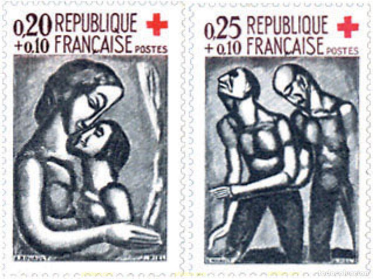 Stamps: 121857 MNH FRANCIA 1961 PRO CRUZ ROJA