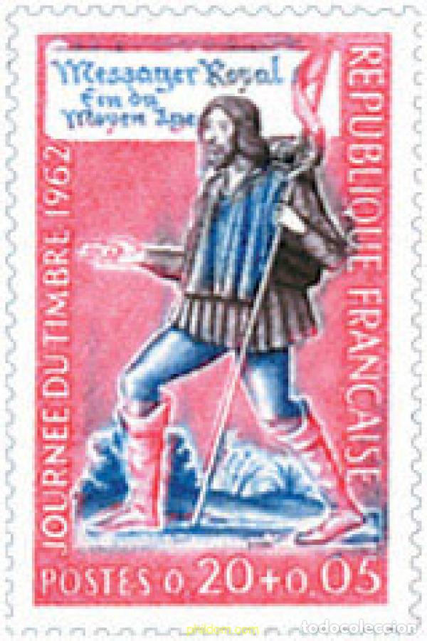 Stamps: 353196 HINGED FRANCIA 1962 DIA DEL SELLO