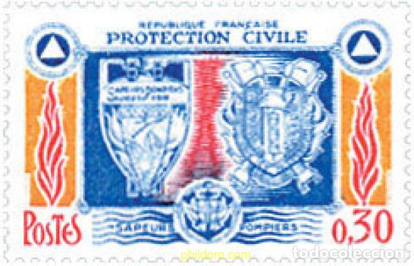 Stamps: 121934 MNH FRANCIA 1964 PROTECCION CIVIL