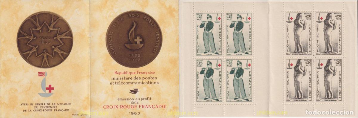 Timbres: 142022 MNH FRANCIA 1963 PRO CRUZ ROJA