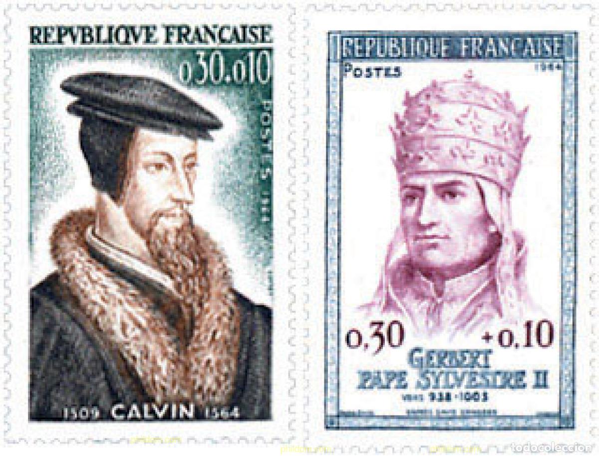 Sellos: 353221 HINGED FRANCIA 1964 PERSONAJES CELEBRES
