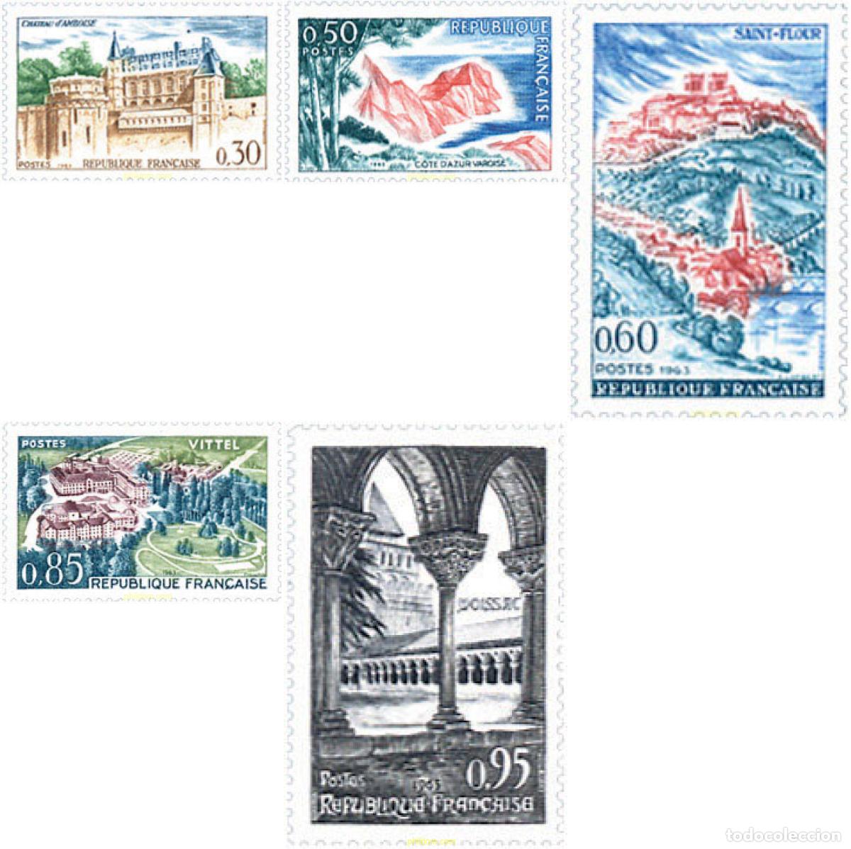 Sellos: 121912 MNH FRANCIA 1963 TURISMO