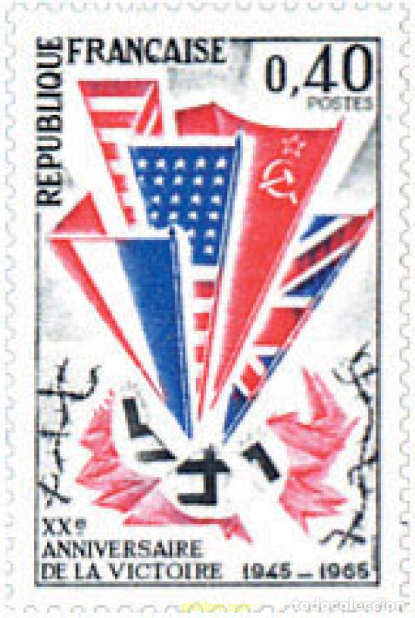 Sellos: 121983 MNH FRANCIA 1965 20 ANIVERSARIO DE LA VICTORIA