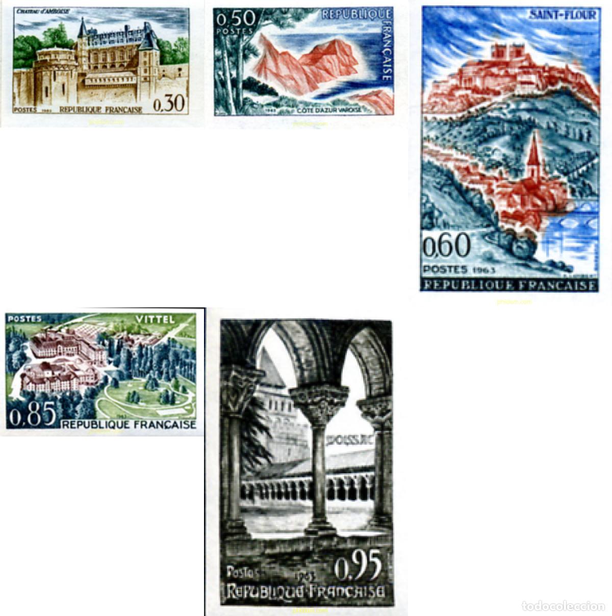 Sellos: 246886 MNH FRANCIA 1963 TURISMO