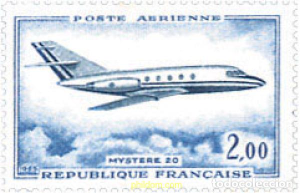 Sellos: 121999 MNH FRANCIA 1965 AVION