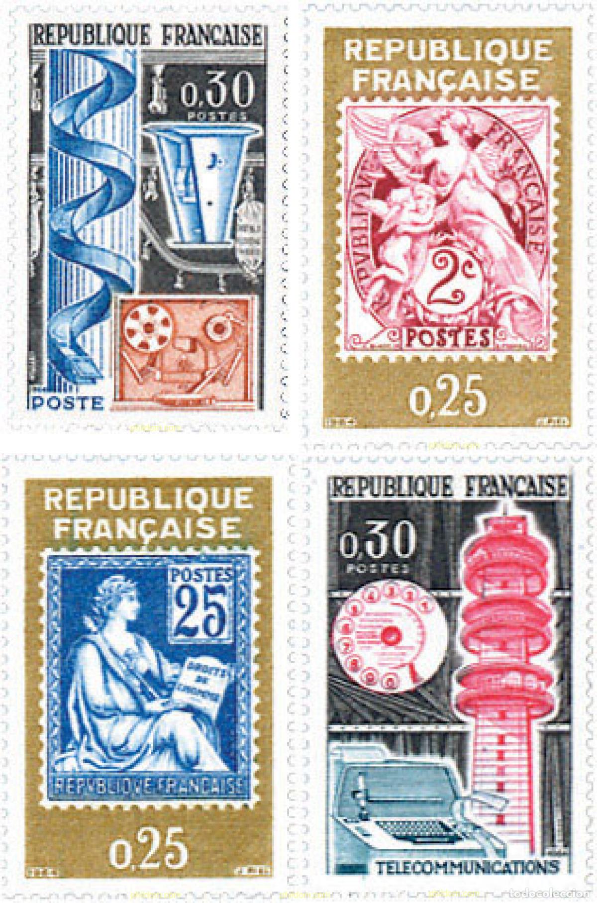 Sellos: 121940 MNH FRANCIA 1964 EXPOSICION FILATELICA INTERNACIONAL DE PARIS