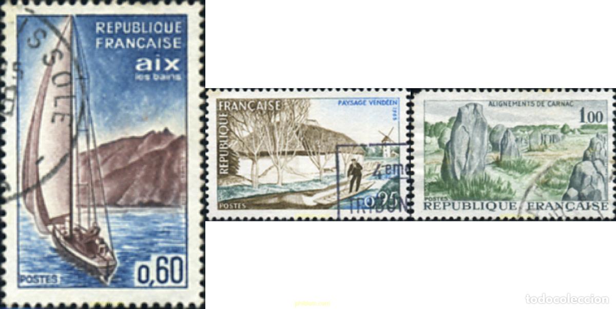 Sellos: 356093 USED FRANCIA 1965 TURISMO