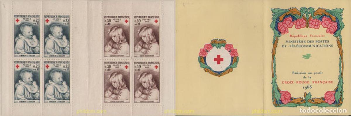 Sellos: 142064 MNH FRANCIA 1965 PRO CRUZ ROJA
