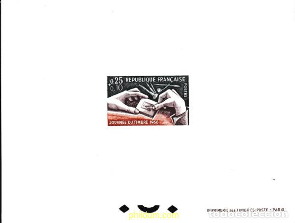 Stamps: 603739 MNH FRANCIA 1966 DIA DEL SELLO