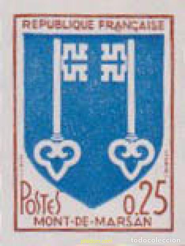 Stamps: 626413 MNH FRANCIA 1966 ESCUDOS DE CIUDADES