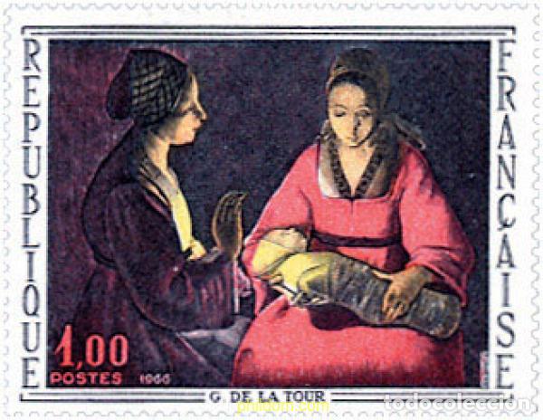 Stamps: 628402 MNH FRANCIA 1966 OBRAS DE ARTE