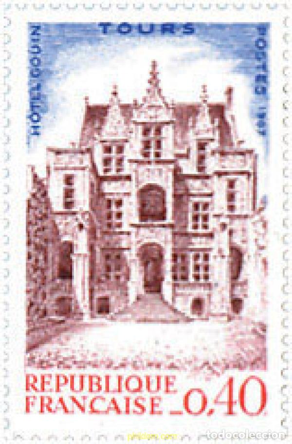 Stamps: 122106 MNH FRANCIA 1967 TURISMO