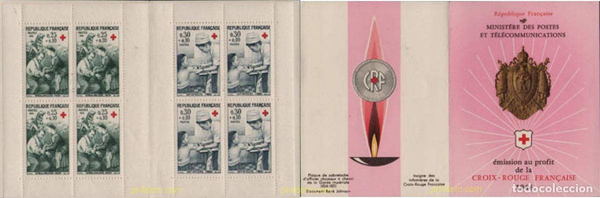 Stamps: 142076 MNH FRANCIA 1966 PRO CRUZ ROJA