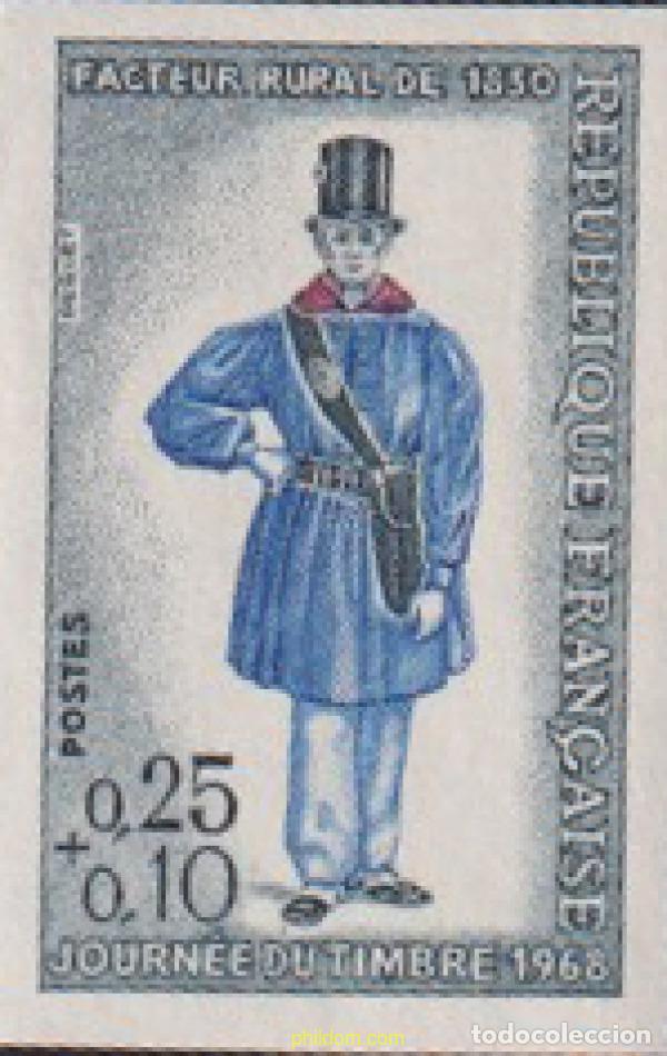 Sellos: 612565 MNH FRANCIA 1968 DIA DEL SELLO