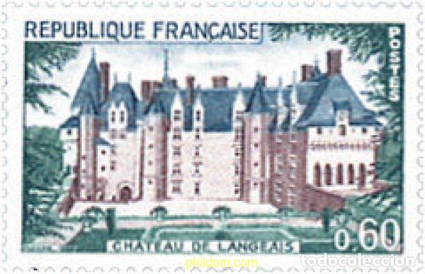 Sellos: 122137 MNH FRANCIA 1968 CASTILLOS