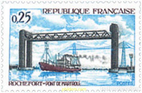 Sellos: 122143 MNH FRANCIA 1968 PUENTE