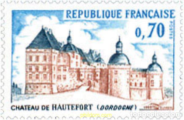 Sellos: 122155 MNH FRANCIA 1969 CASTILLOS