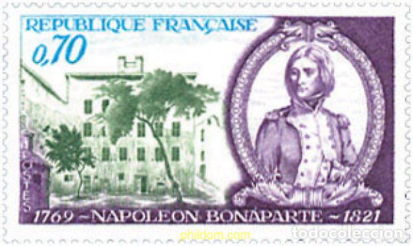 Sellos: 122164 MNH FRANCIA 1969 BICENTENARIO DEL NACIMIENTO DE NAPOLEON I
