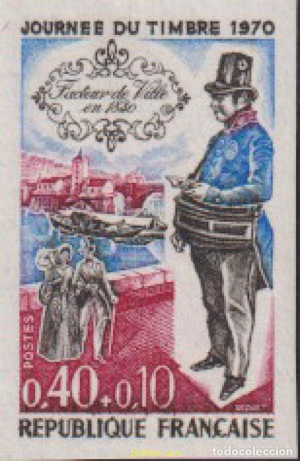 Sellos: 612562 MNH FRANCIA 1970 DIA DEL SELLO