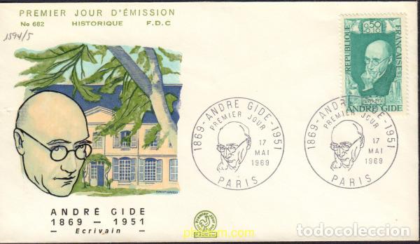 Francobolli: 571856 MNH FRANCIA 1969 PERSONAJES CELEBRES