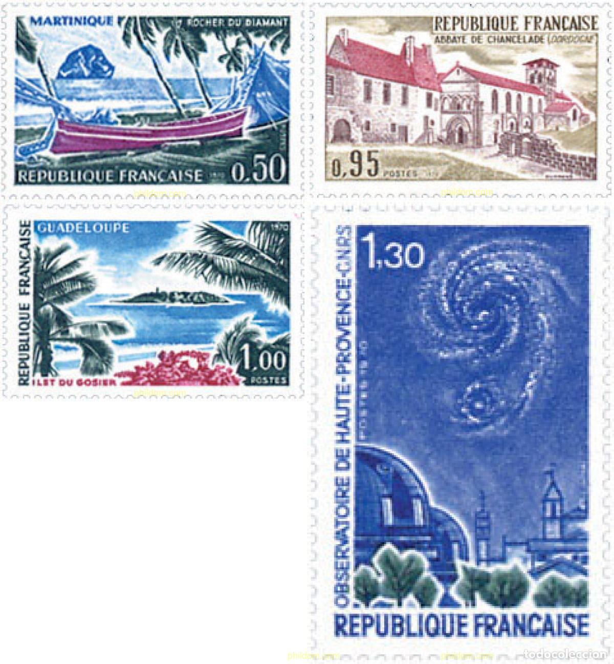 Francobolli: 122199 MNH FRANCIA 1970 TURISMO