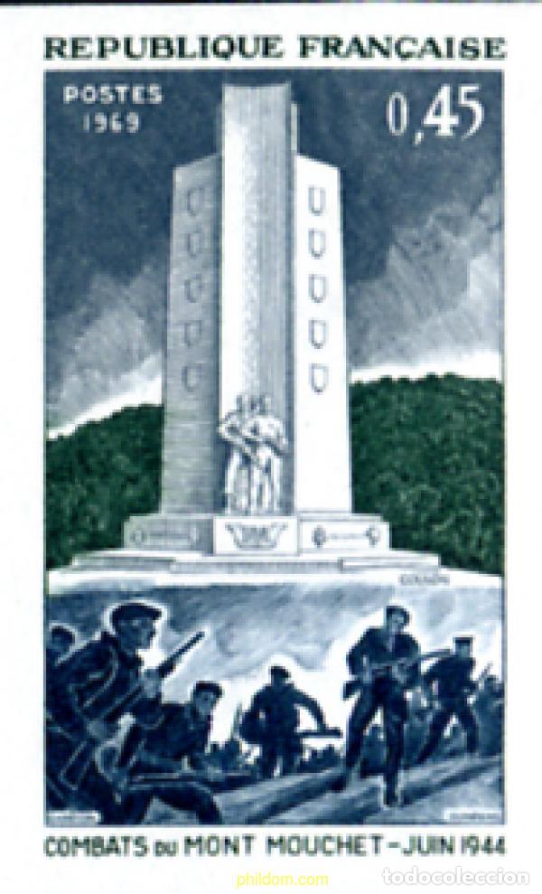 Sellos: 246919 MNH FRANCIA 1969 25 ANIVERSARIO DE LA LIBERACION