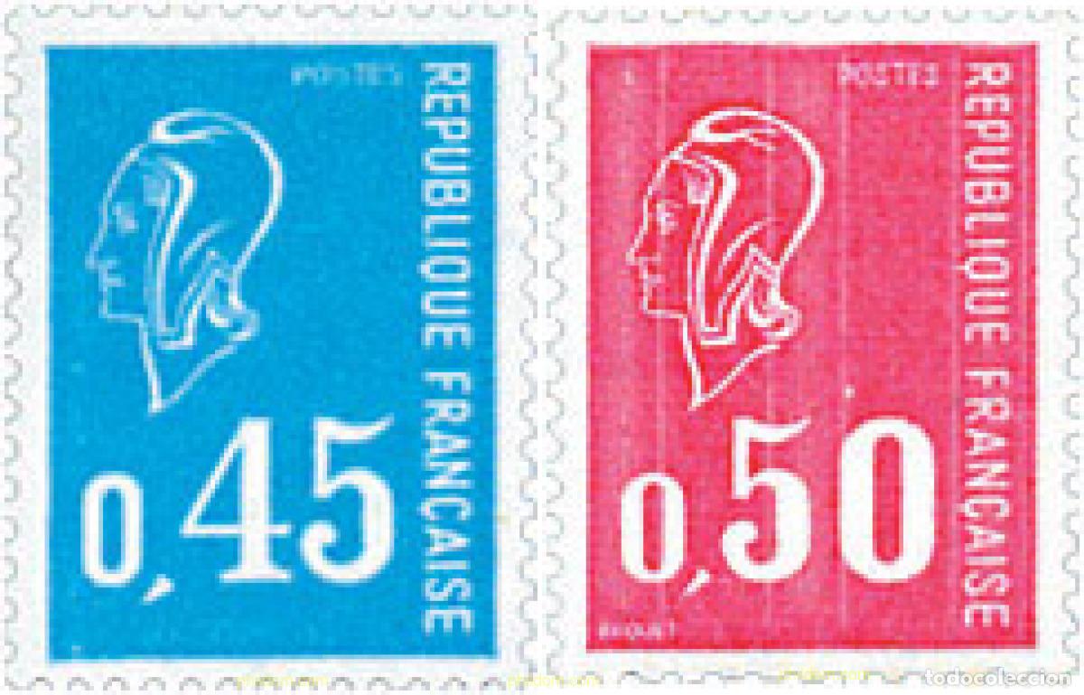 Sellos: 142179 MNH FRANCIA 1971 MARIANNE DE BEQUET