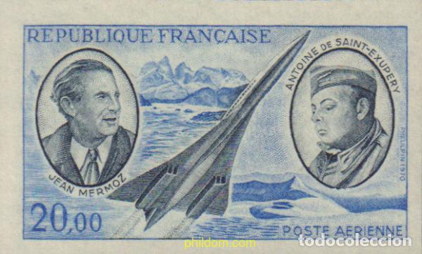 Sellos: 577597 MNH FRANCIA 1970 PIONEROS DE LA AVIACION
