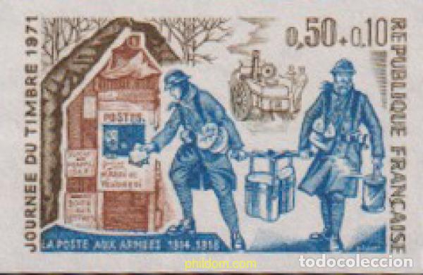 Sellos: 612566 MNH FRANCIA 1971 DIA DEL SELLO