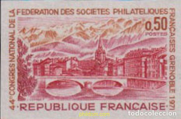 Selos: 612751 MNH FRANCIA 1971 44 CONGRESO NACIONAL DE LA FEDERACION DE SOCIEDADES FILATELICAS FRANCESAS E