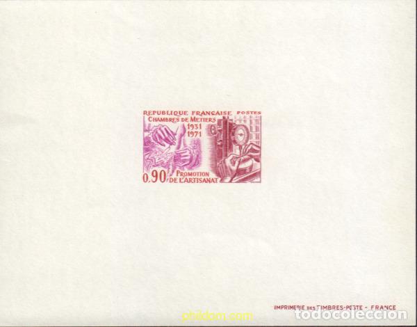 Sellos: 594619 MNH FRANCIA 1971 40 ANIVERSARIO DE LA ASAMBLEA PERMANENTE DE CAMARAS DE COMERCIO