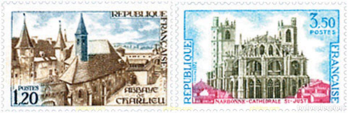 Sellos: 122469 MNH FRANCIA 1972 TURISMO