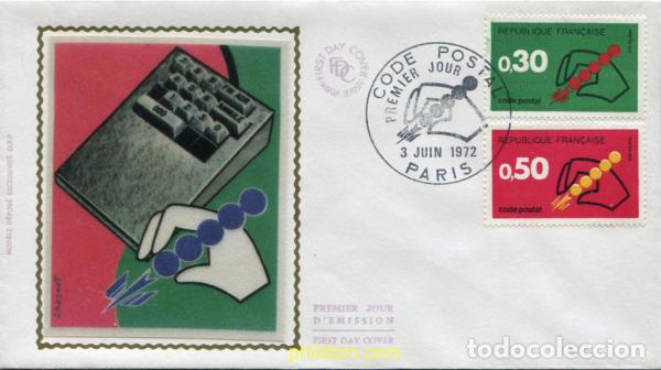 Sellos: 439299 MNH FRANCIA 1972 CODIGO POSTAL