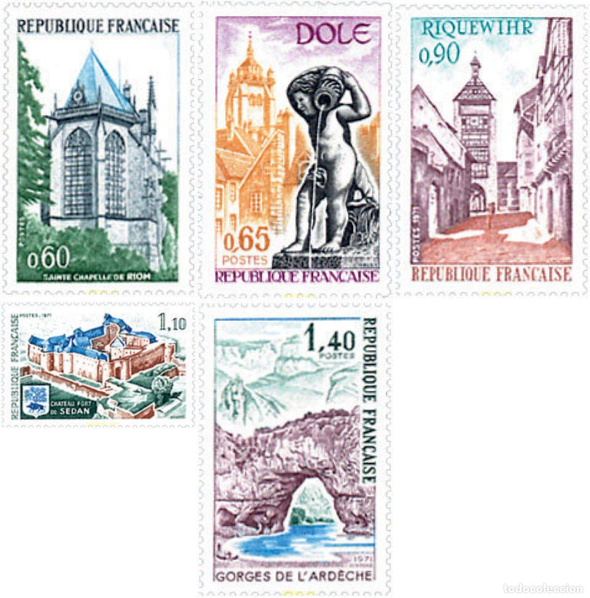 Sellos: 122441 MNH FRANCIA 1971 TURISMO