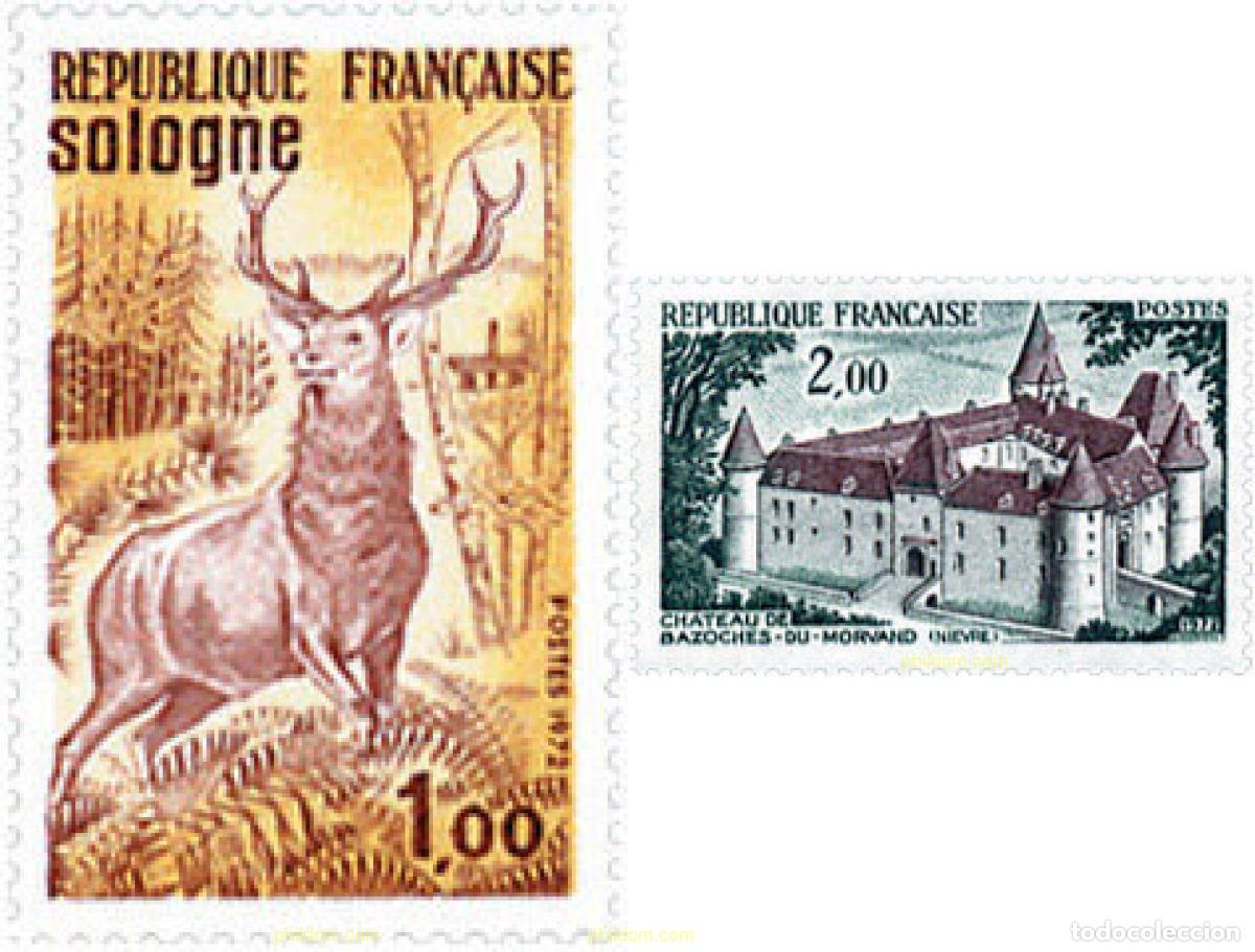 Sellos: 122534 MNH FRANCIA 1972 TURISMO