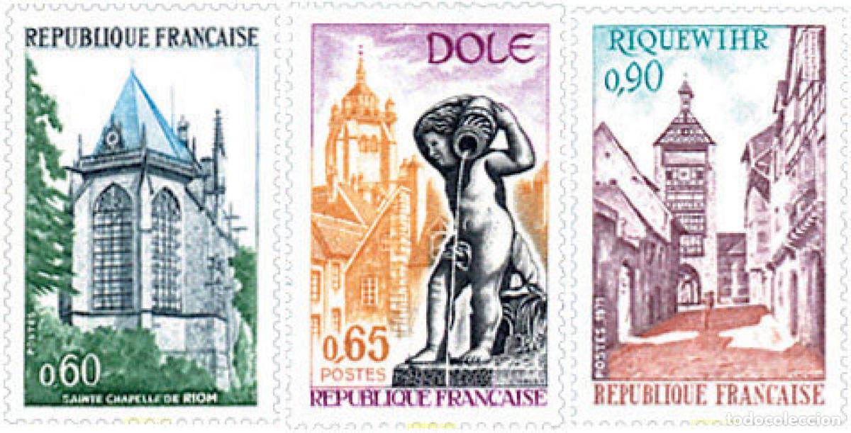 Sellos: 214399 MNH FRANCIA 1971 TURISMO