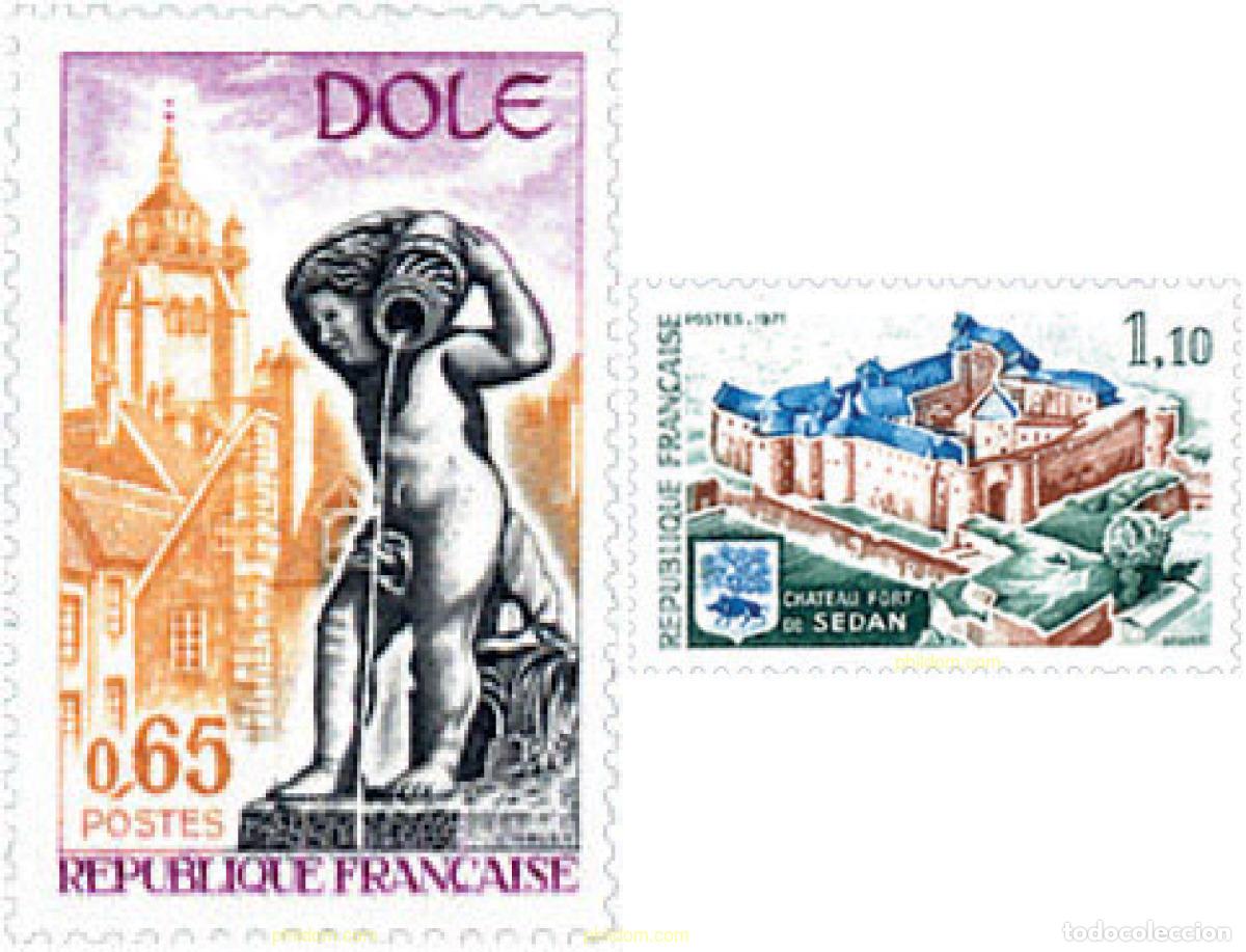 Sellos: 245297 MNH FRANCIA 1971 TURISMO