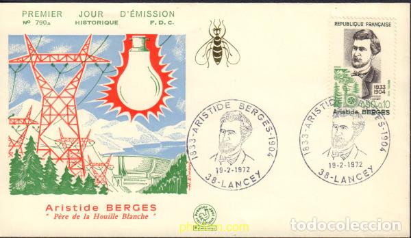 Sellos: 578468 MNH FRANCIA 1972 PERSONAJES CELEBRES