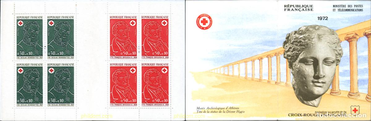 Sellos: 142203 MNH FRANCIA 1972 PRO CRUZ ROJA