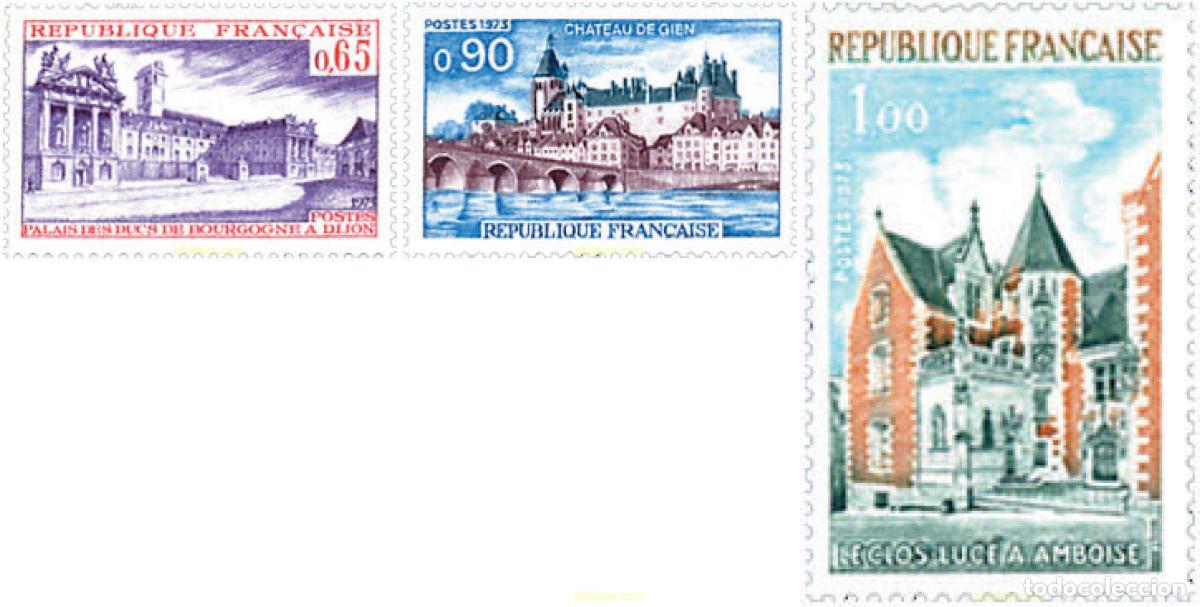 Sellos: 122634 MNH FRANCIA 1973 TURISMO