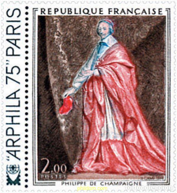 Sellos: 245268 MNH FRANCIA 1973 OBRAS DE ARTE