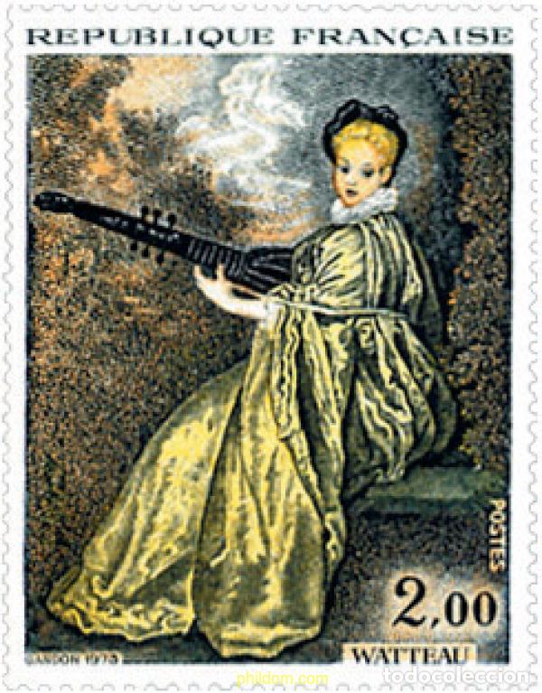 Sellos: 593271 MNH FRANCIA 1973 OBRAS DE ARTE