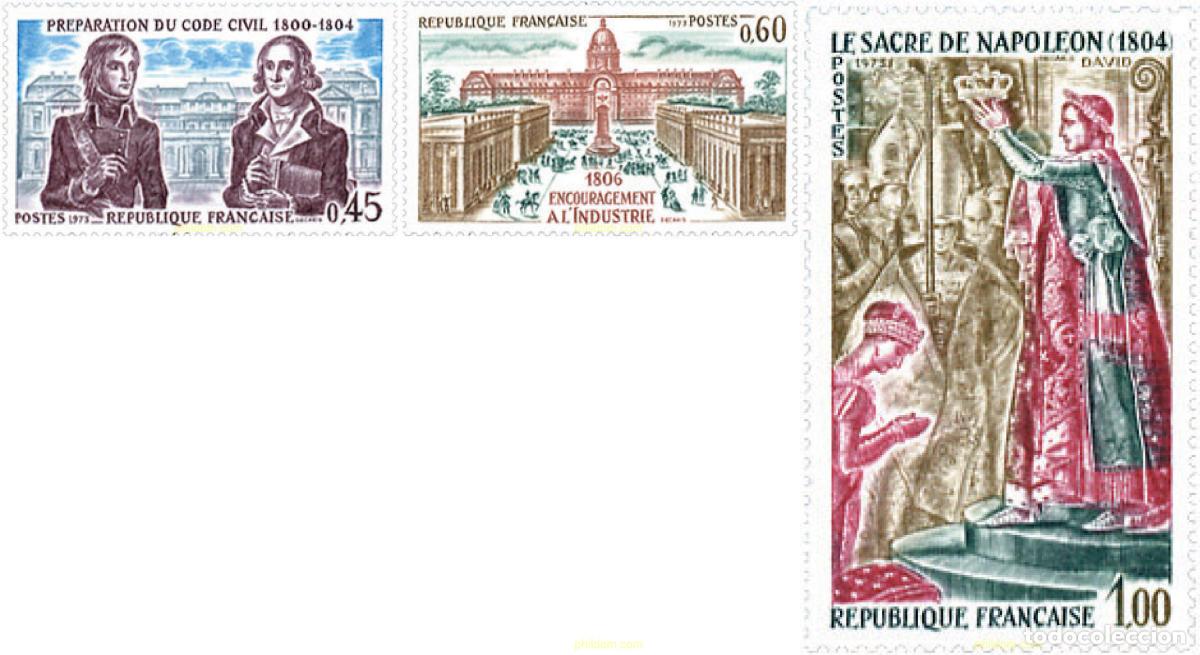 Sellos: 122689 MNH FRANCIA 1973 HISTORIA DE FRANCIA