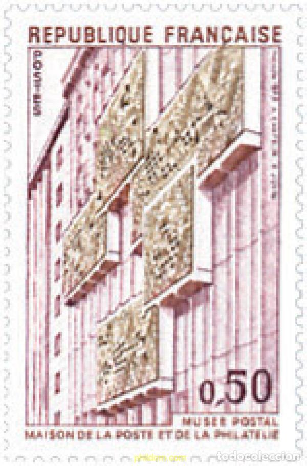 Sellos: 122700 MNH FRANCIA 1973 MUSEO POSTAL
