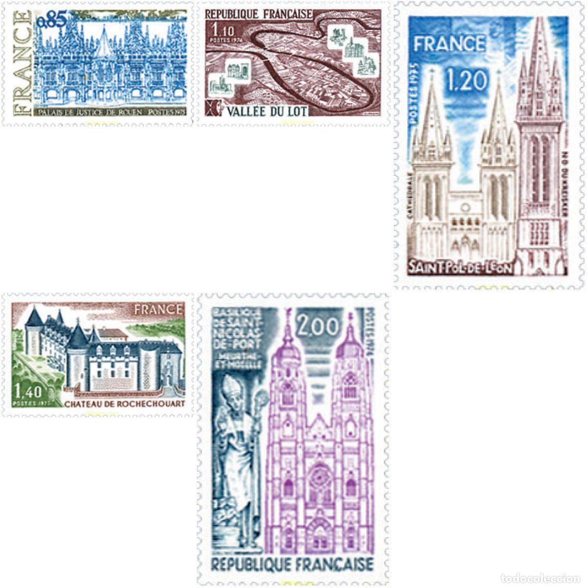 Sellos: 122724 MNH FRANCIA 1974 TURISMO
