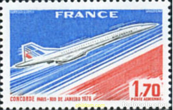Sellos: 122893 MNH FRANCIA 1976 AVION