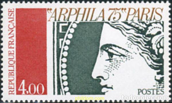 Sellos: 678600 MNH FRANCIA 1975 ARPHILA 75. EXPOSICION FILATELICA INTERNACIONAL